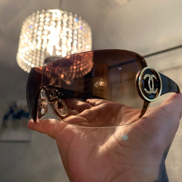 Authentic Chanel 4145 Brown Sunglasses main image 8